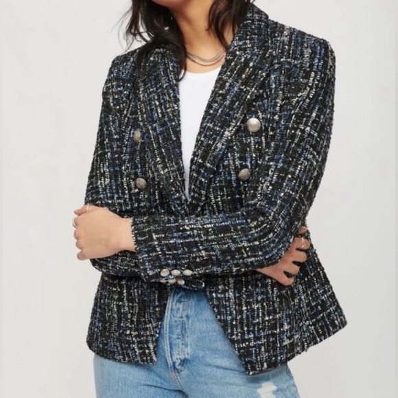 🦋HOST PICK🦋Dynamite Paloma Metallic Tweed Blazer - Picture 1 of 17